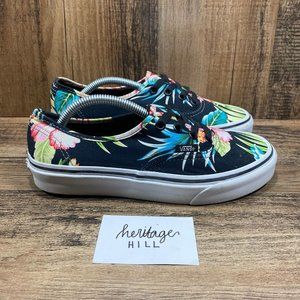 Vans Limited Edition Authentic Hawaiian Print Classic Skate Shoes- Womens Size 6